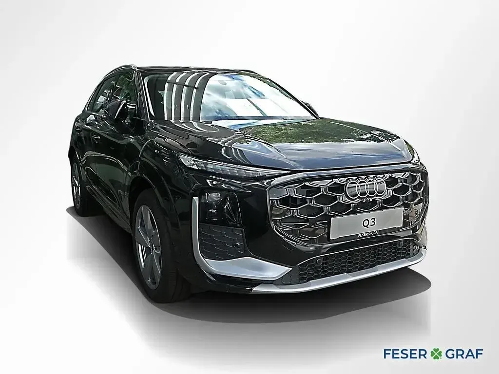 Neu Audi Q3 S-Line 150 PS (110 kW) 2026 Mythosschwarz metallic SUV