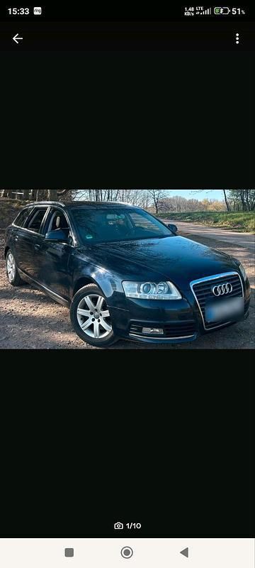 Blau Gebraucht 2009 Audi A6 Kombi | 3.900 € (Guter Preis) - Bild 1/4