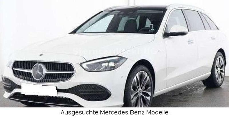 Polarweiß Gebraucht 2025 Mercedes C300e Avantgarde Kombi | 48.890 € (Guter Preis) - Bild 1/4