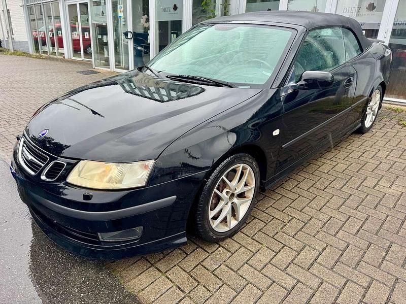 Schwarz Gebraucht 2004 Saab 9-3 Cabriolet Aero Cabrio | 9.900 € (Guter Preis) - Bild 1/4