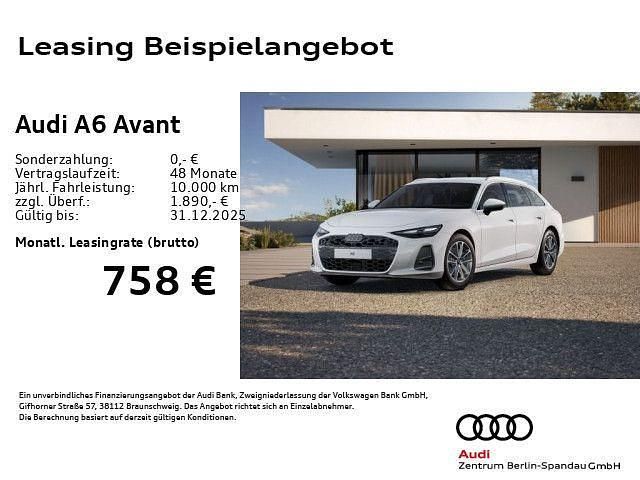 Weiß Neu 2025 Audi A6 Kombi | 56.888 € - Bild 1/4