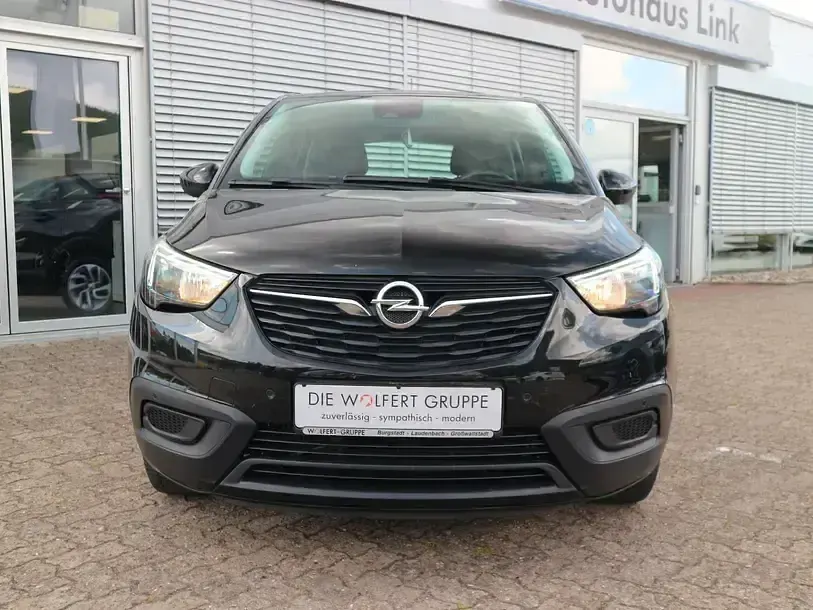 Gebraucht Opel Crossland X Edition 110 PS (80 kW) 2019 Schwarz SUV