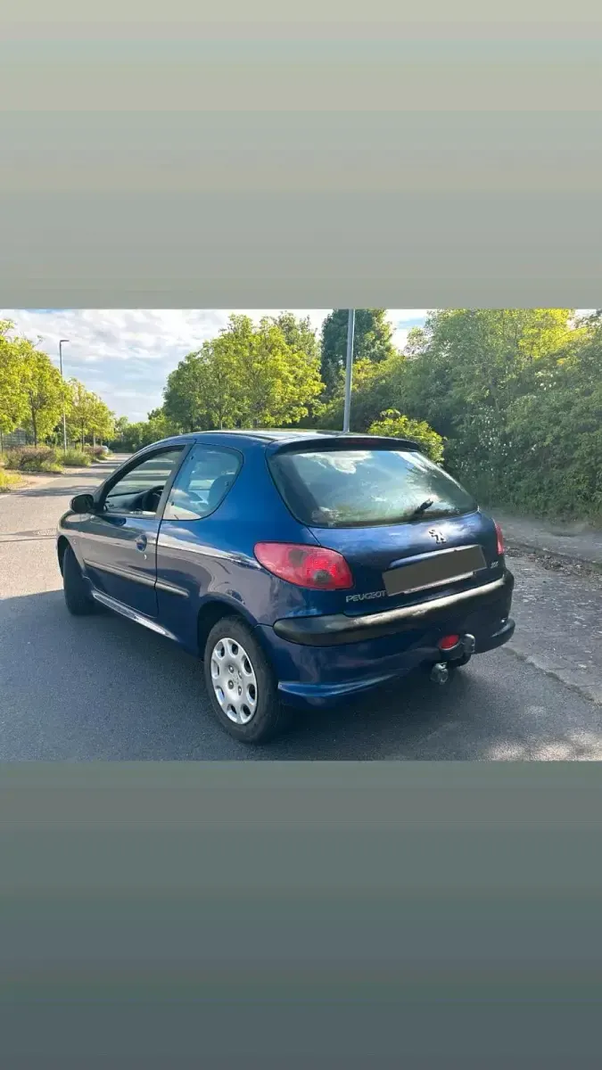 Gebraucht Peugeot 206 70 PS (51 kW) 2005 Blau Kleinwagen