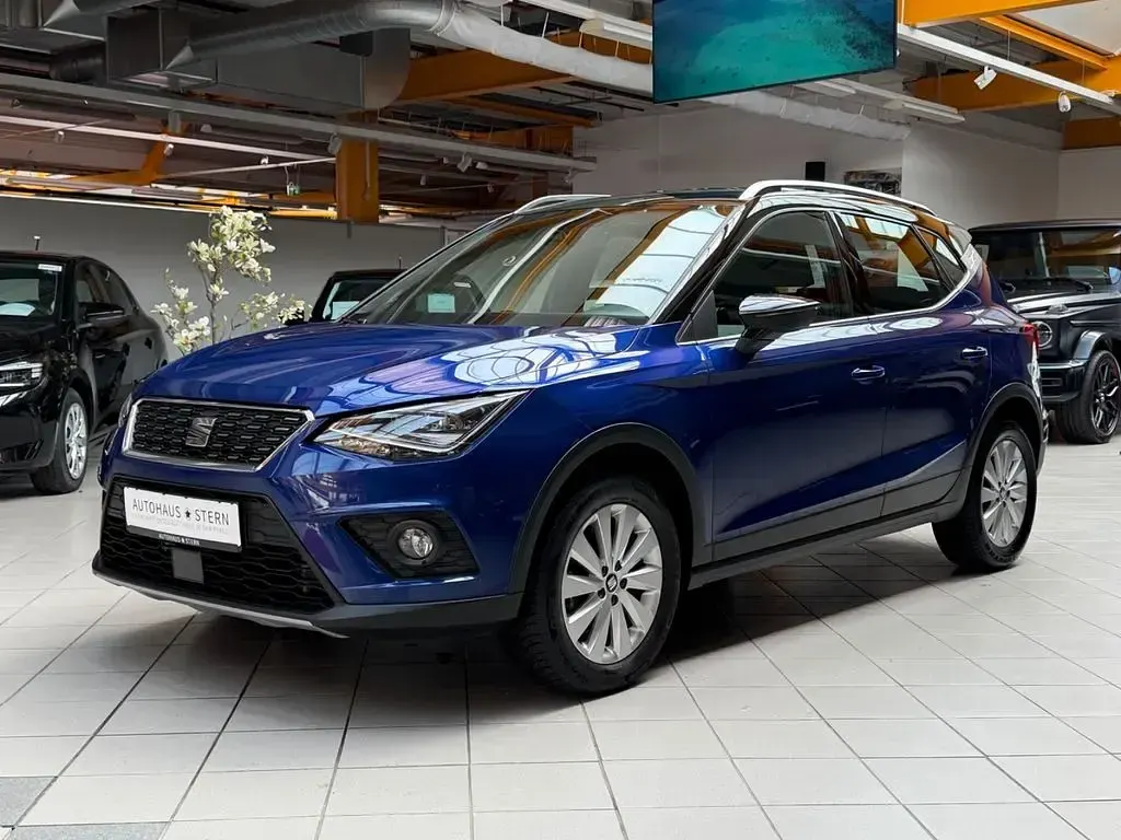 Gebraucht Seat Arona XCELLENCE 110 PS (80 kW) 2021 Blau SUV