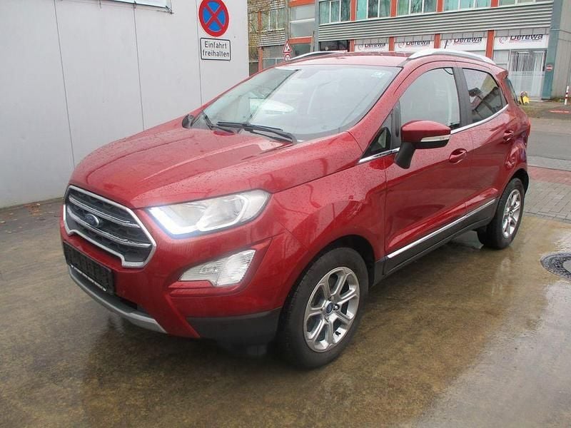Gebraucht Ford Ecosport Titanium 125 PS (91 kW) 2019 Rot SUV