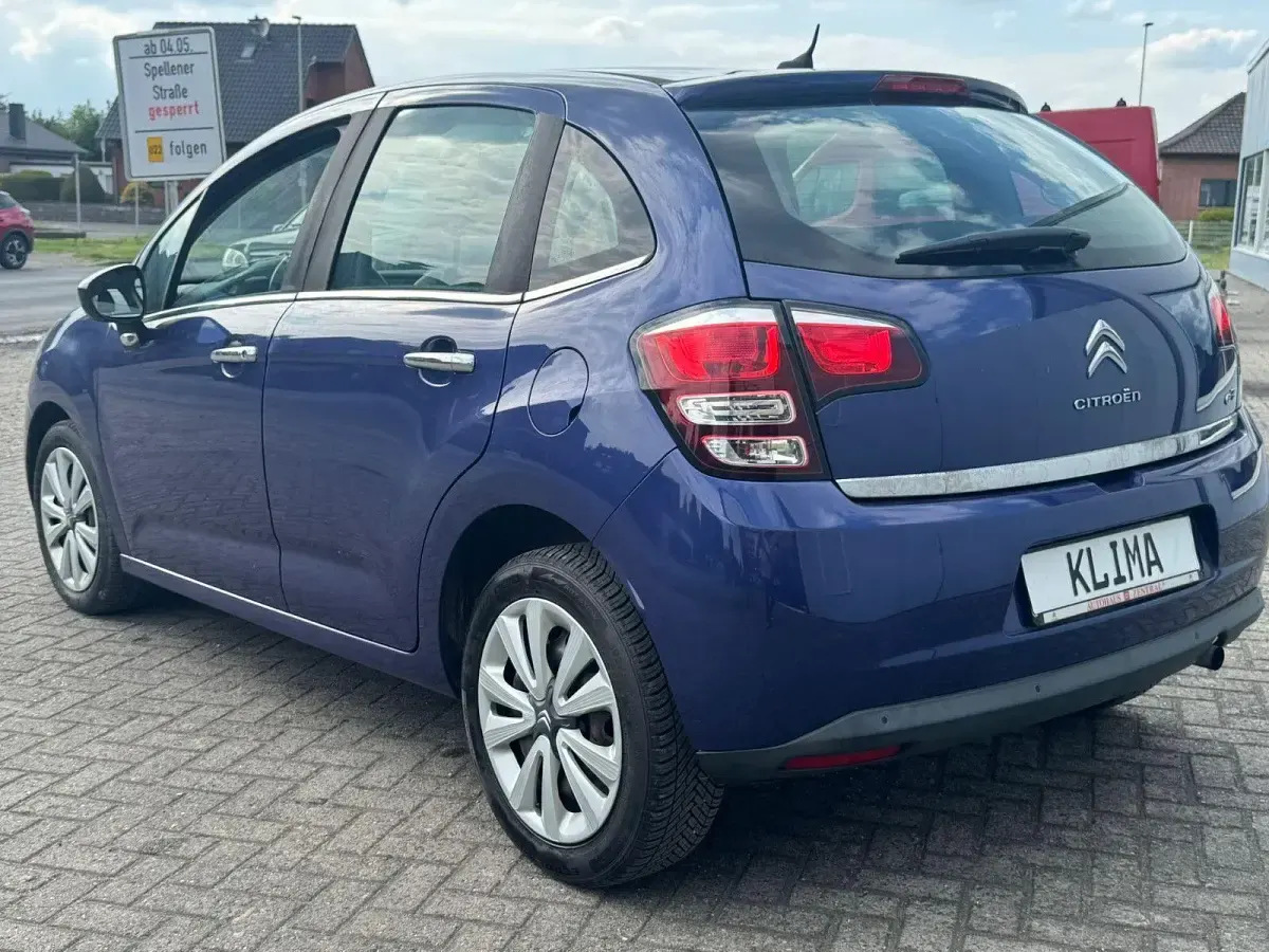 Gebraucht Citroën C3 Exclusive 82 PS (60 kW) 2015 Blau Kleinwagen