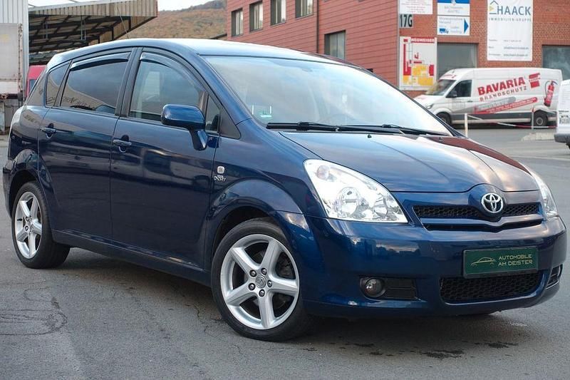 Blau Gebraucht 2006 Toyota Corolla Verso Sol Van / Kleinbus | 6.990 € - Bild 1/4