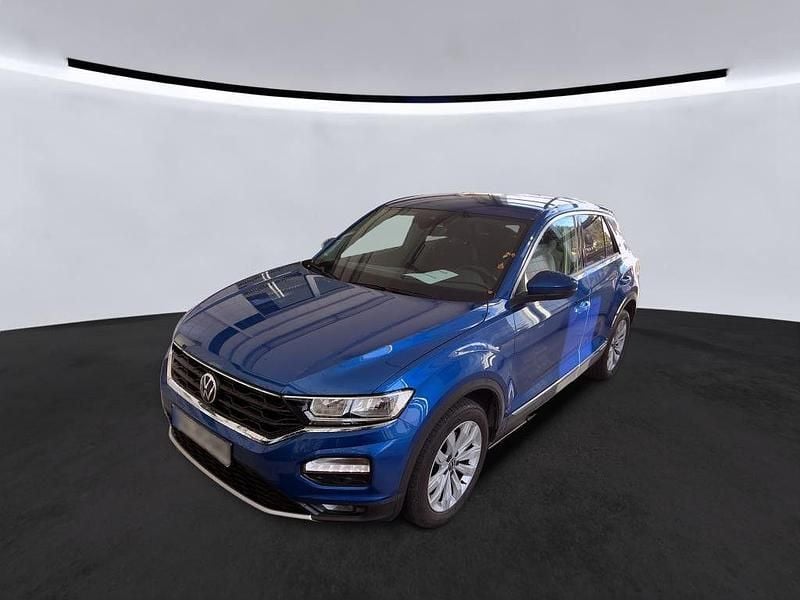 Blau Gebraucht 2021 VW T-Roc Sport SUV | 17.999 € (Superpreis) - Bild 1/4