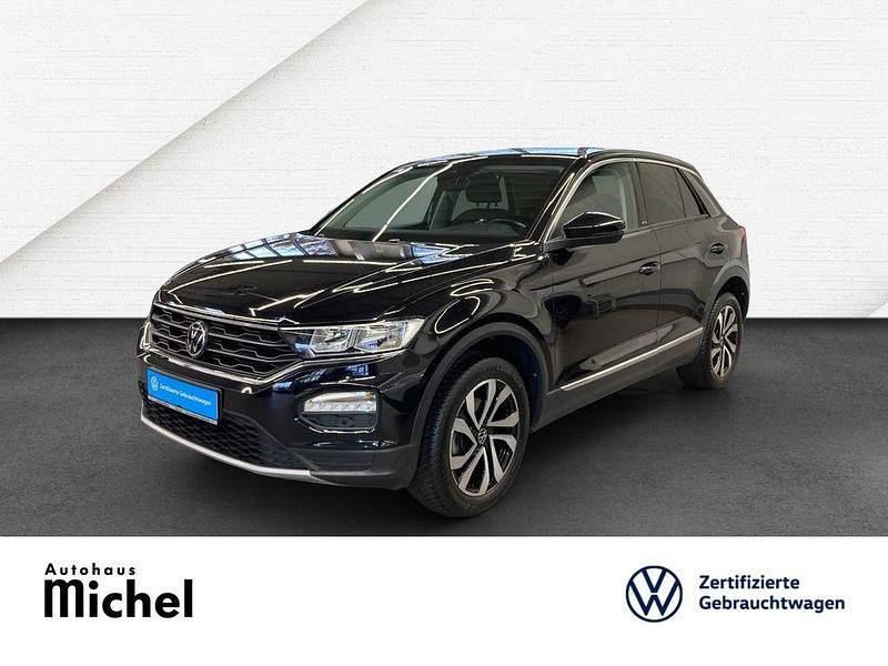 Schwarz Gebraucht 2021 VW T-Roc Active SUV | 22.730 € (Superpreis) - Bild 1/2