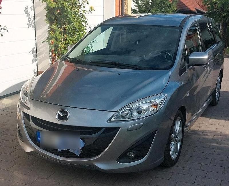 Silber Gebraucht 2012 Mazda 5 Van / Kleinbus | 4.500 € (Superpreis) - Bild 1/4