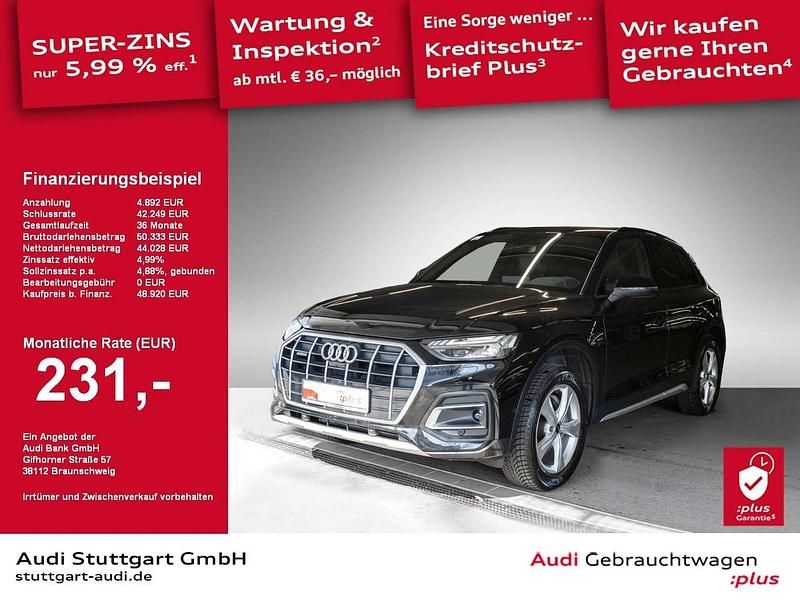 Gebraucht Audi Q5 Advanced Plus 265 PS (194 kW) 2024 Mythosschwarz metallic SUV
