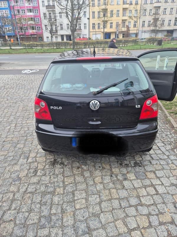 Gebraucht VW Polo 64 PS (47 kW) 2005 Schwarz Kleinwagen