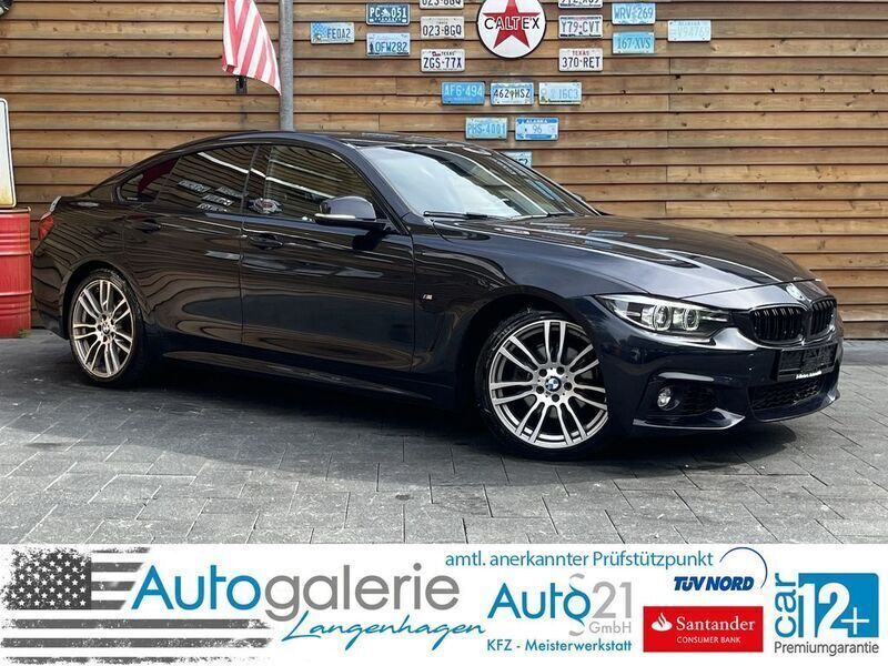 Schwarz Gebraucht 2019 BMW 420 Gran Coupé Luxury Line Coupé | 25.900 € (Fairer Preis) - Bild 1/4