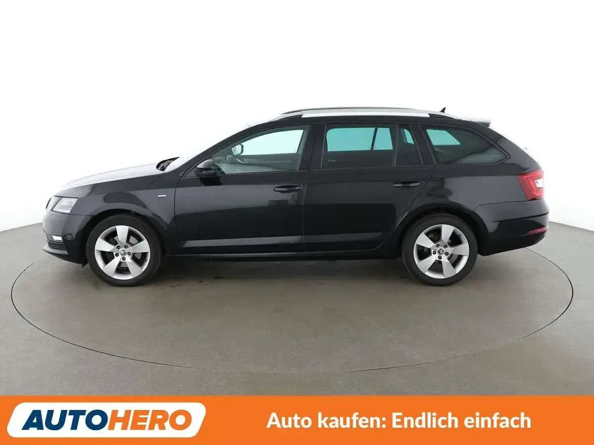 Gebraucht Skoda Octavia Clever 150 PS (110 kW) 2018 Cerna magic/black magic Kombi