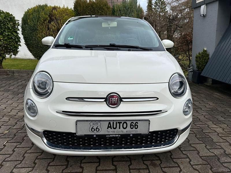 Gebraucht Fiat 500 Lounge 69 PS (50 kW) 2018 Weiß Kleinwagen
