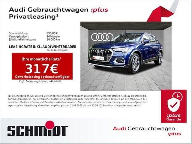 Navarrablau metallic Gebraucht 2024 Audi Q3 Advanced SUV | 42.440 € (Fairer Preis) - Bild 1/3