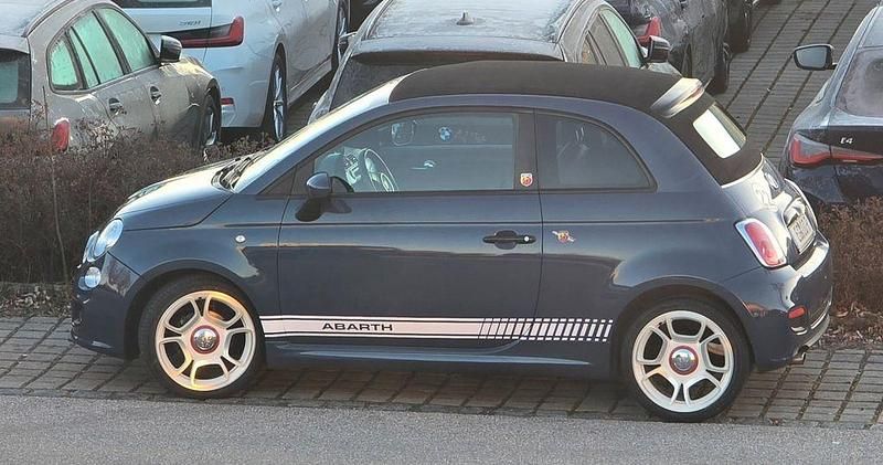 Grau Gebraucht 2013 Fiat 500C Cabrio | 5.200 € (Superpreis) - Bild 1/4