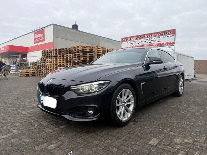 Schwarz Gebraucht 2018 BMW 418 Gran Coupé Advantage Coupé | 13.499 € (Guter Preis) - Bild 1/4
