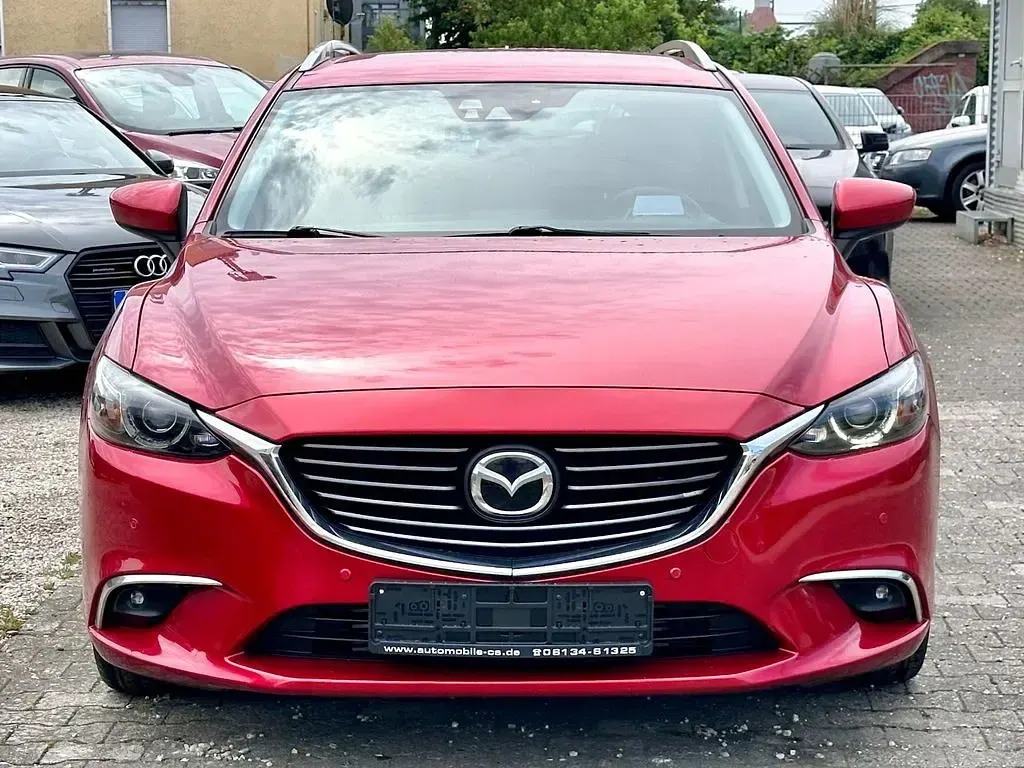 Gebraucht Mazda 6 Sports-Line 175 PS (128 kW) 2015 Soul red (metallic) Kombi