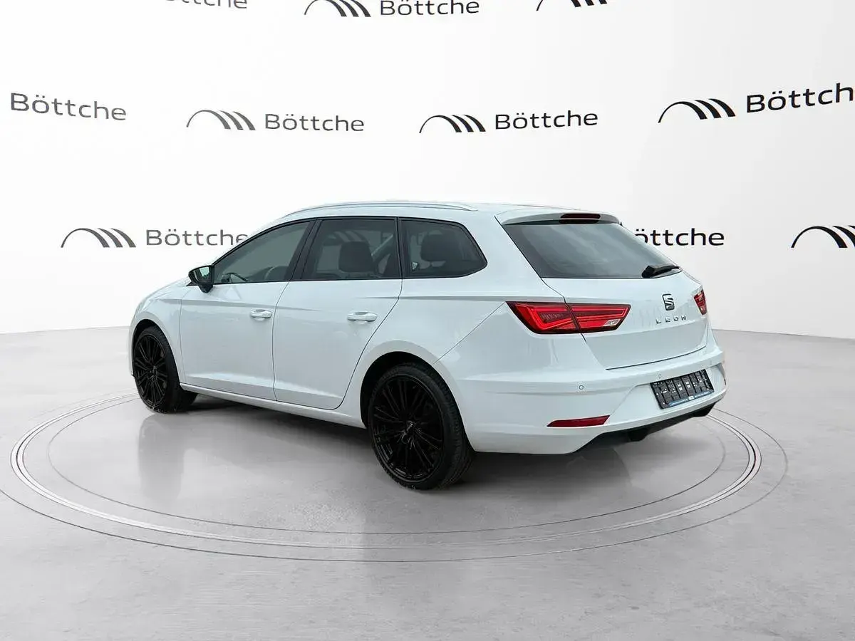 Gebraucht Seat Leon 116 PS (85 kW) 2019 "nevada" weiss Kombi