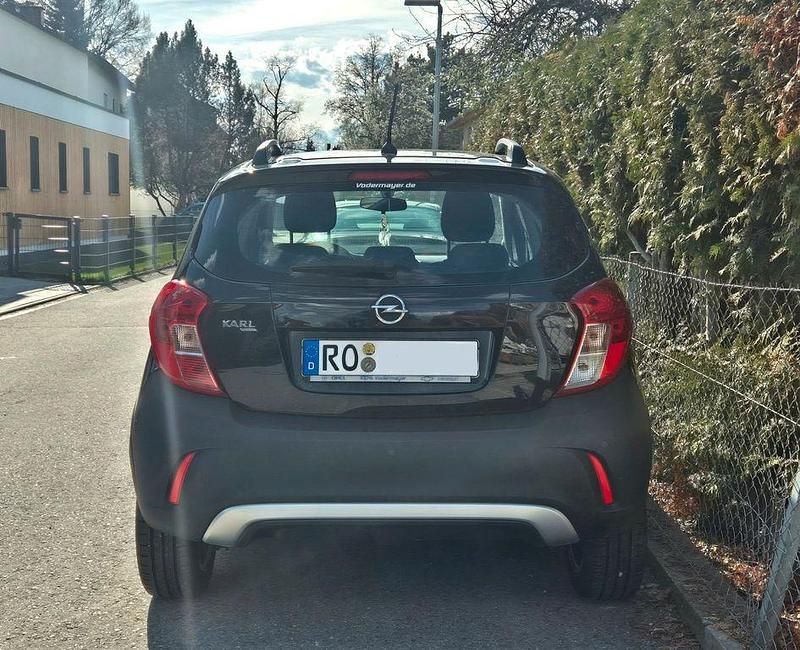 Gebraucht Opel Karl Rocks 75 PS (55 kW) 2017 Schwarz Kleinwagen