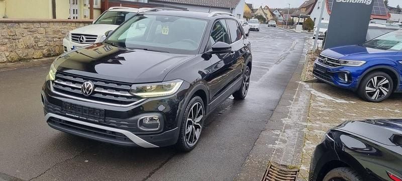 Schwarz Gebraucht 2022 VW T-Cross Style SUV | 21.990 € (Guter Preis) - Bild 1/4