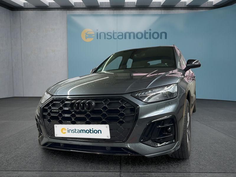 Grau Gebraucht 2024 Audi Q5 S-Line SUV | 56.849 € - Bild 1/4