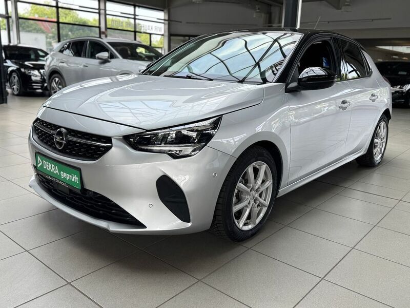 Silber Gebraucht 2022 Opel Corsa-e Elegance Kleinwagen | 15.890 € (Fairer Preis) - Bild 1/4