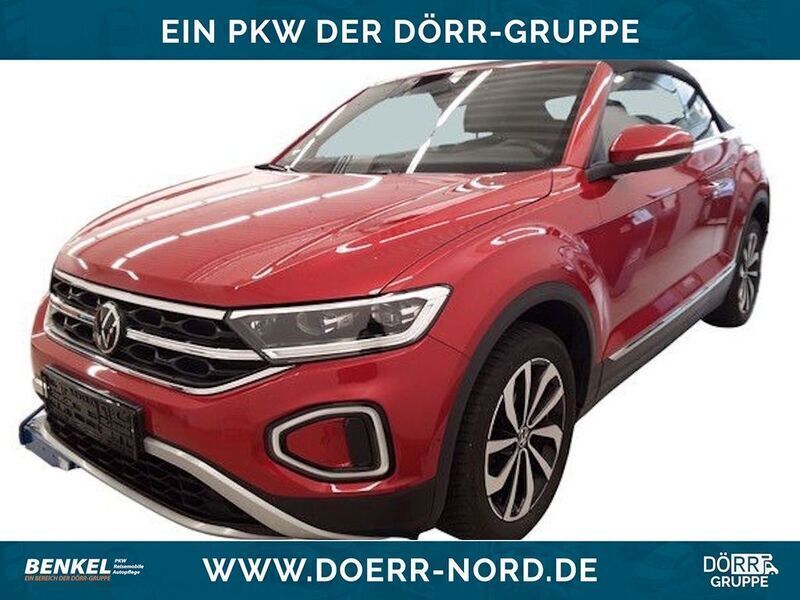 Rot Gebraucht 2023 VW T-Roc Cabriolet Style Cabrio | 28.870 € (Guter Preis) - Bild 1/2