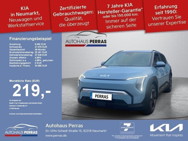 Frostblau Neu 2025 Kia EV3 3 SUV | 34.980 € (Superpreis) - Bild 1/4