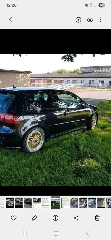 Gebraucht VW Golf 250 PS (183 kW) 2006 Schwarz Coupé