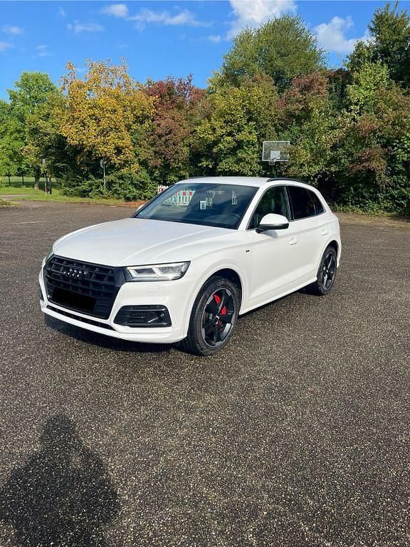 Weiß Gebraucht 2020 Audi Q5 S-Line SUV | 35.490 € - Bild 1/4