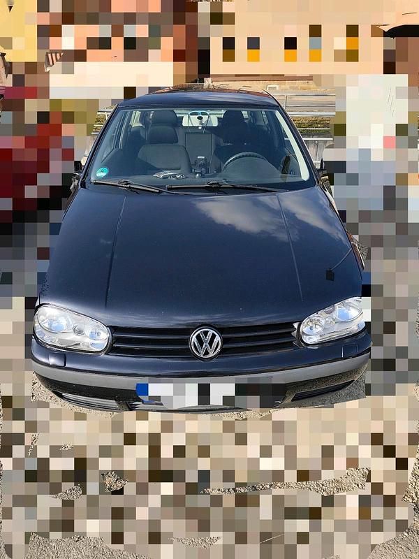 Gebraucht VW Golf IV 2001 Schwarz Kleinwagen