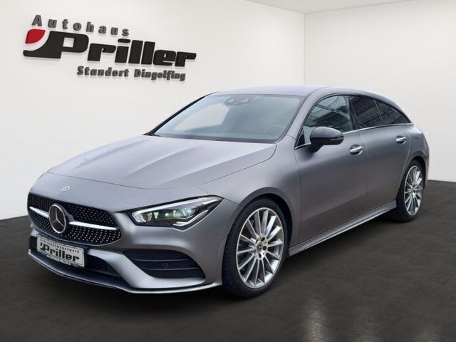 Grau Gebraucht 2020 Mercedes CLA220 Shooting Brake AMG line Kombi | 29.900 € (Fairer Preis) - Bild 1/4