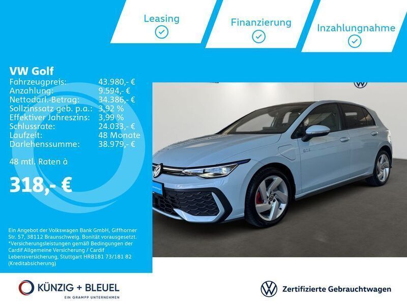 Othercolor Gebraucht 2024 VW Golf VIII GTE Kleinwagen | 44.580 € (Guter Preis) - Bild 1/4