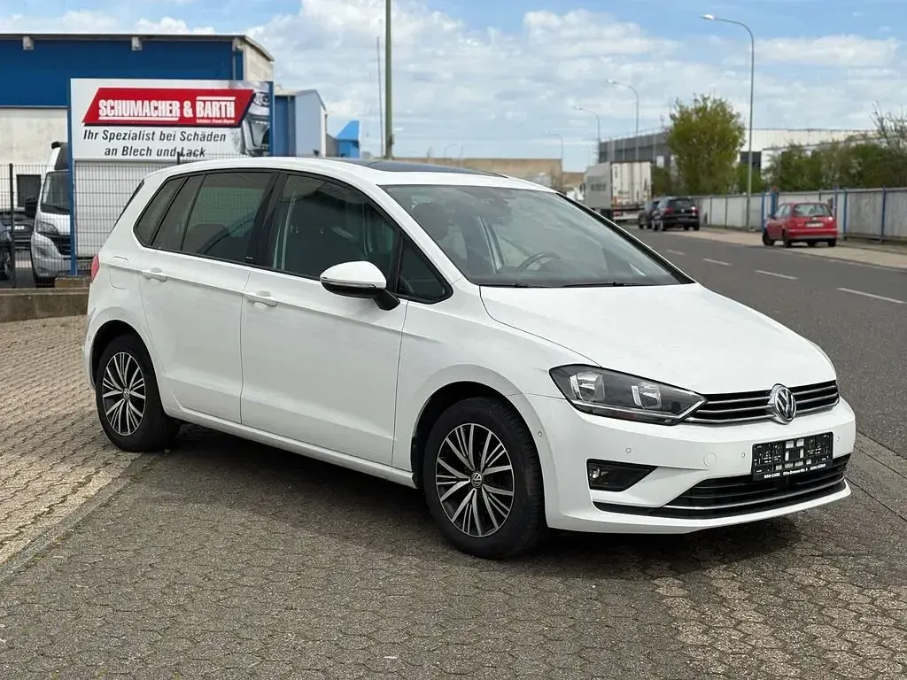 Gebraucht VW Golf VII Allstar 125 PS (91 kW) 2016 Weiß SUV