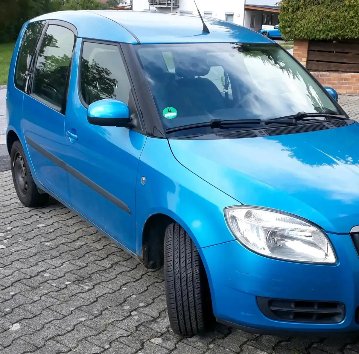 Gebraucht Skoda Roomster 105 PS (77 kW) 2008 Blau Van / Kleinbus
