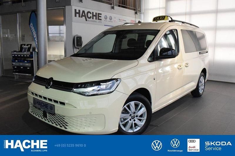 Neu VW Caddy Maxi Life 122 PS (89 kW) 2025 Hellelfenbein r1015 Van / Kleinbus