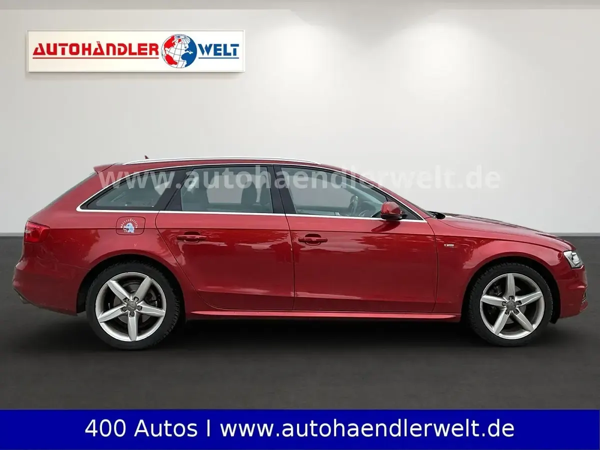 Gebraucht Audi A4 S-Line 170 PS (125 kW) 2015 Tangorot metallic Kombi