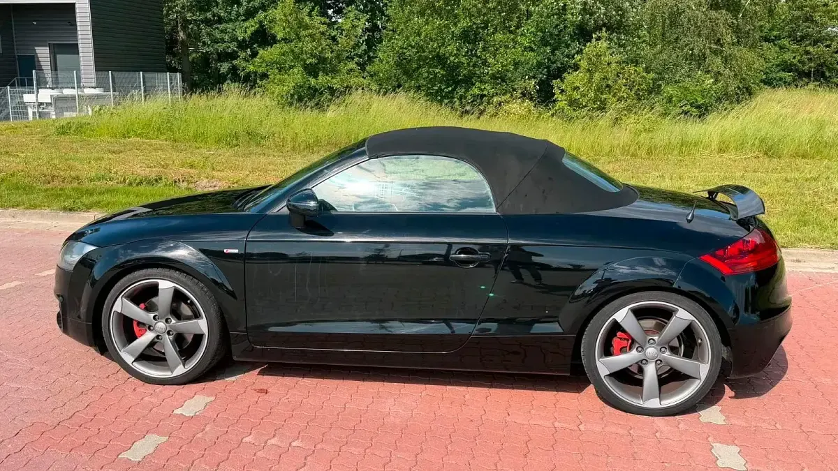 Gebraucht Audi TT Roadster S-Line 200 PS (147 kW) 2007 Schwarz Cabrio