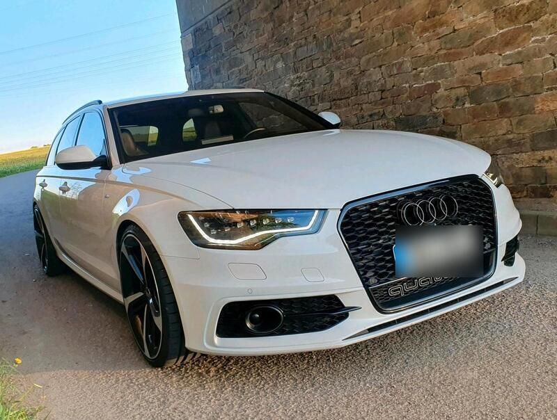 Weiß Gebraucht 2013 Audi A6 Exclusive Kombi | 16.900 € (Fairer Preis) - Bild 1/4