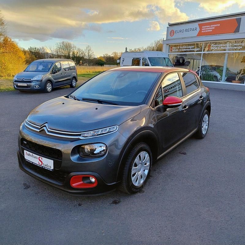 Gebraucht Citroën C3 Feel 82 PS (60 kW) 2017 Shark grau Kleinwagen