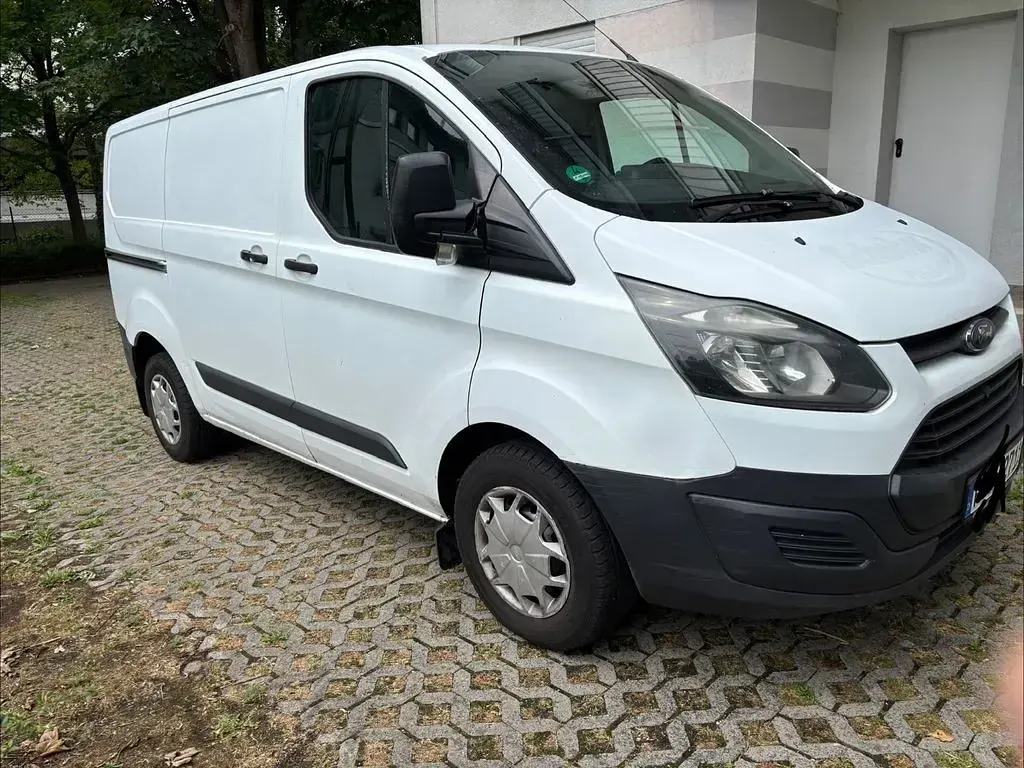 Gebraucht Ford Transit Custom Basis 101 PS (74 kW) 2015 Weiß Van / Kleinbus