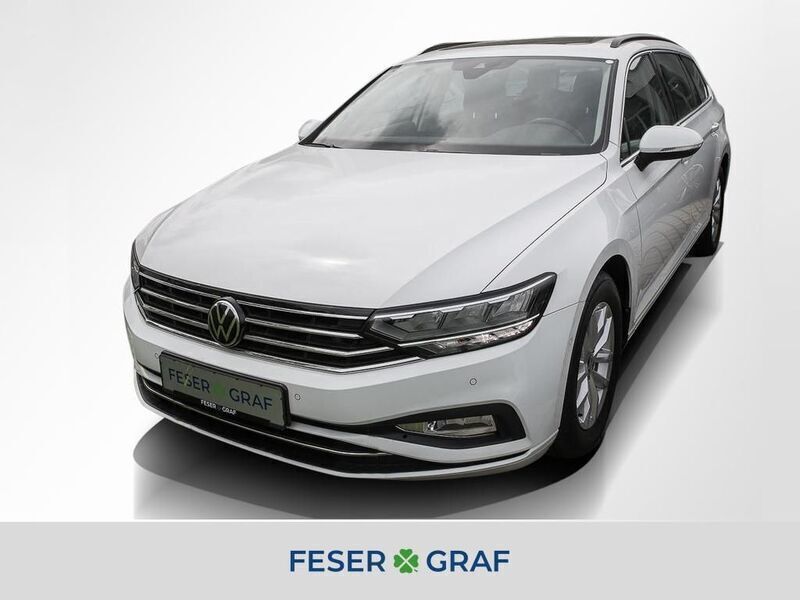Weiß Gebraucht 2021 VW Passat Business Kombi | 18.840 € (Guter Preis) - Bild 1/4