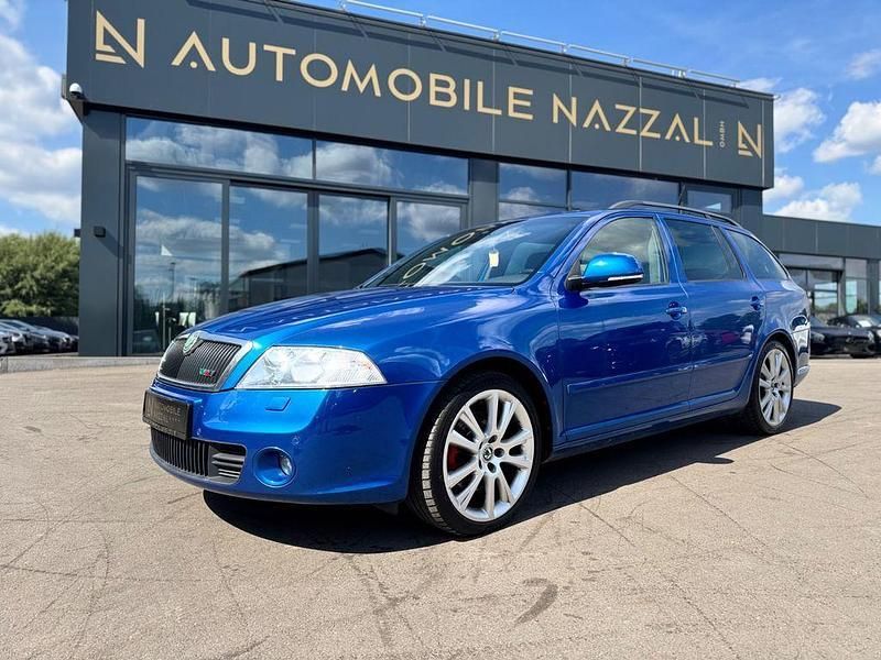 Blau Gebraucht 2009 Skoda Octavia RS Kombi | 4.999 € (Superpreis) - Bild 1/4