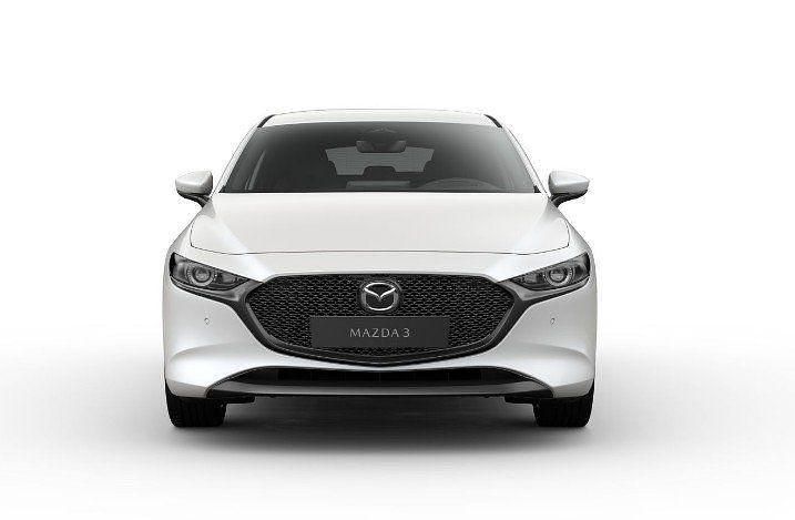 Neu Mazda 3 Exclusive-Line 140 PS (102 kW) 2025 Snowflake white pearl Limousine