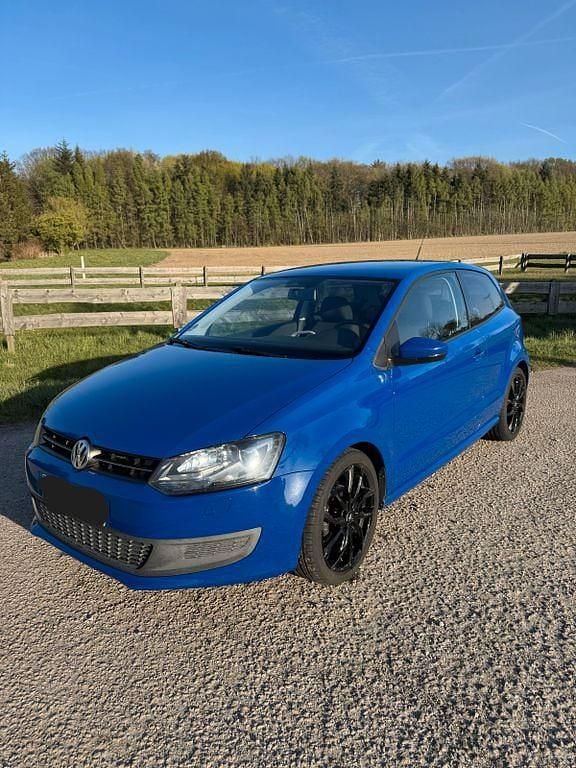 Second-hand VW Polo 105 CP (77 kW) 2011 Albastru Hatchback