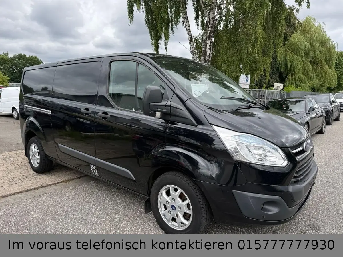 Gebraucht Ford Transit Custom Trend 155 PS (114 kW) 2013 Schwarz Van