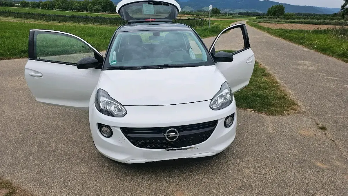 Gebraucht Opel Adam Jam 101 PS (74 kW) 2013 Weiß Kleinwagen