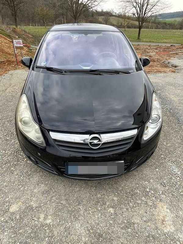 Gebraucht Opel Corsa Edition 60 PS (44 kW) 2008 Schwarz Kleinwagen